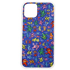 Grateful Dead Dancing Bears Pattern Iphone 12 Pro Max Tpu Uv Print Case by Salmanaz77