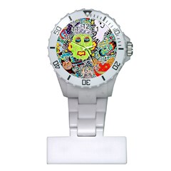 Supersonic Monster Mash Plastic Nurses Watch by chellerayartisans