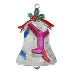 900 Luciano 897116 60697 V1 V1 Metal Holly Leaf Bell Ornament by Lucianodenobrega