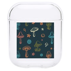 Whimsical Mushrooms Pattern Hard Pc Airpods 1/2 Case by Drawde