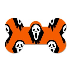 Halloween Party  Dog Tag Bone (one Side) by Safari