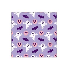 Boo Crew Halloween Season Satin Bandana Scarf 22  X 22  by Safari