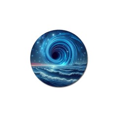 Astral Waveform Fantasy Golf Ball Marker by Grandong