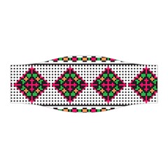 Ukrainian Folk Seamless Pattern Ethnic Ornament Border Element Traditional Stretchable Headband