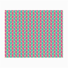 Yellow Blue Pattern Small Glasses Cloth (2 Sides)