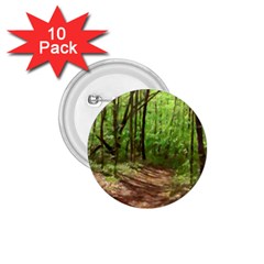 Peaceful Green Forest Walk 1 75  Buttons (10 Pack) by ExtraAwesomeSauce