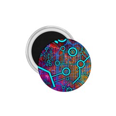 Abstract Tech Galaxy Design 1 75  Magnets by ExtraGoodSauce