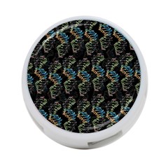 Multicolored Dna Strand Art 4-port Usb Hub (two Sides) by ExtraGoodSauce