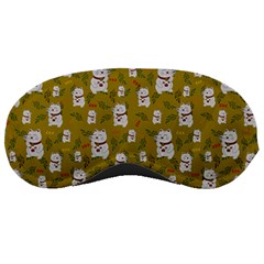 Super Lucky Cat Scaled Sleep Mask by GeekLover