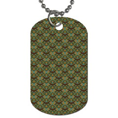 Day Of The Death Moth Scaled Dog Tag (one Side)