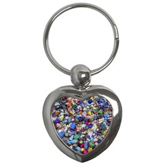 Trash To Treasure (ai) Key Chain (heart) by dflcprintsclothing