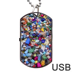 Trash To Treasure (ai) Dog Tag Usb Flash (two Sides)