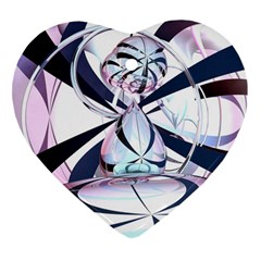 Vanilla Dream Heart Ornament (two Sides) by geonetique