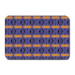 Bitcoin Logo Pattern Plate Mats 18 x12  Plate Mat