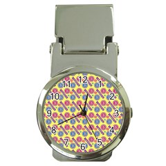 Colorful Bitcoin Pattern Money Clip Watches by ExtraAwesomeSauce