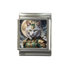 Epic Armored Cat Warrior Italian Charm (13mm) by ExtraAwesomeSauce