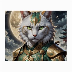 Epic Armored Cat Warrior Small Glasses Cloth (2 Sides) by ExtraAwesomeSauce