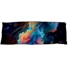 Cosmic Jellyfish Artwork One Side Body Pillow Cases