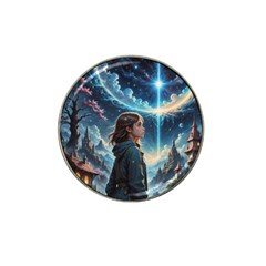 Enchanting Fantasy Night Sky Scene Hat Clip Ball Marker (10 Pack) by ExtraGoodSauce