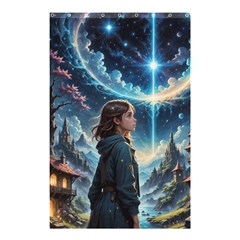 Enchanting Fantasy Night Sky Scene Shower Curtain 48  X 72  (small)  by ExtraGoodSauce