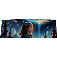 Enchanting Fantasy Night Sky Scene 25 x71  Body Pillow Case Dakimakura (two Sides) by ExtraAwesomeSauce