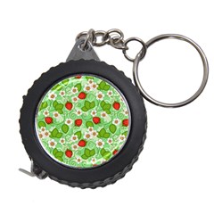 Strawberries Pattern Seamless Measuring Tape