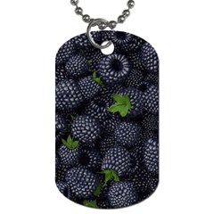 Blackberry Fruit, Fruit Dog Tag (two Sides)