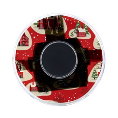 Christmas New Year Seamless Pattern On-the-go Memory Card Reader by Ket1n9