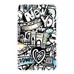 New York City Nyc Broadway Doodle Art Memory Card Reader (rectangular) by Grandong