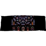 Chartres Cathedral Notre Dame De Paris Stained Glass 25 x71  Body Pillow Case Dakimakura (Two Sides) Front