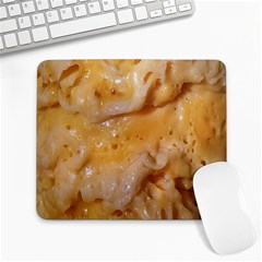 Homemade Flan Extreme Close-up Texture Large Mousepad