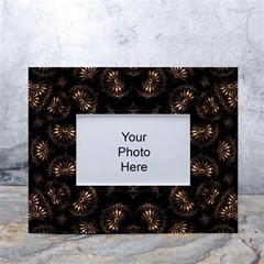 Bronze Age Mandala White Tabletop Photo Frame 4 x6  by MRNStudios