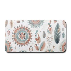Pastel-boho-pattern Medium Bar Mat by designsbymallika