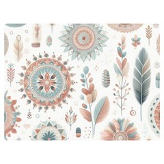 Pastel-boho-pattern Premium Plush Fleece Blanket (extra Small) by designsbymallika