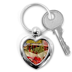 Collage Key Chain (heart)