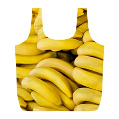 Bananas, Macro, Fruits, Ripe Bananas Full Print Recycle Bag (l)