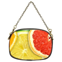 Fruit, Lemon Chain Purse (two Sides)