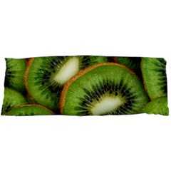 Kiwi Texture, Background With Kiwi, Fruits, Kiwi 15 x40  Body Pillow Case Dakimakura (two Sides) by kyorashop23