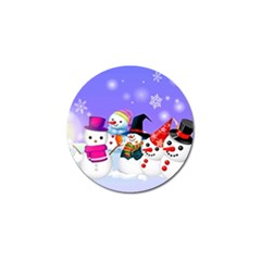 Let s Have Fun With Snowmen Golf Ball Marker (10 Pack)