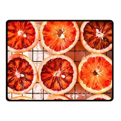 Orange, Fruit, Citrus Fleece Blanket (small)