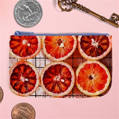 Orange, Fruit, Citrus Large Coin Purse