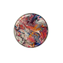 Abstract Flames Hat Clip Ball Marker (4 Pack)