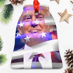 Donald Trump Flag Ornament (bell) by vintagetrump