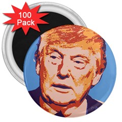 Orange Donald Trump 3  Magnets (100 Pack)