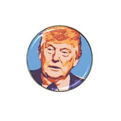 Orange Donald Trump Hat Clip Ball Marker (4 Pack)