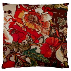 Floral Design 05 Large Cushion Case (one Side)