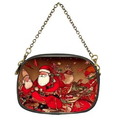 Christmas Art Chain Purse (one Side)