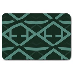 Geometric Design 01 Large Doormat