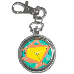 Geometric Design 02 Key Chain Watches