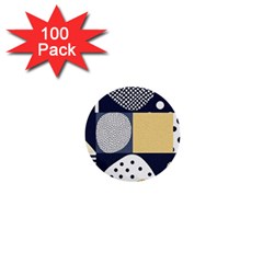 Geometric Design 10 1  Mini Buttons (100 Pack) 